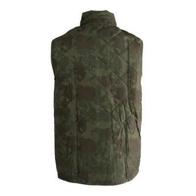 Italian Camo Quilted Vest New - Medium, , large